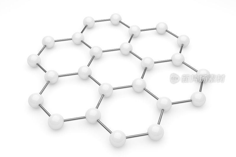 摘要六方分子结构，Dna，背景