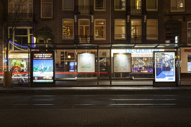 阿姆斯特丹在晚上