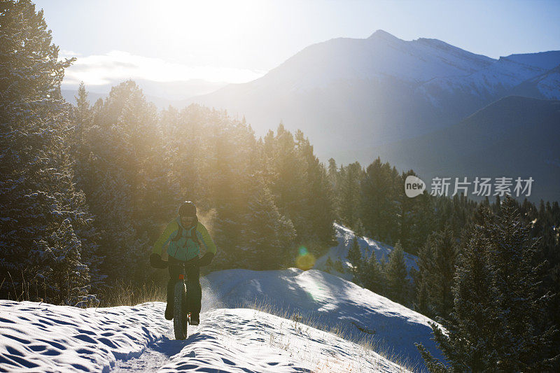 冬天Fatbike骑