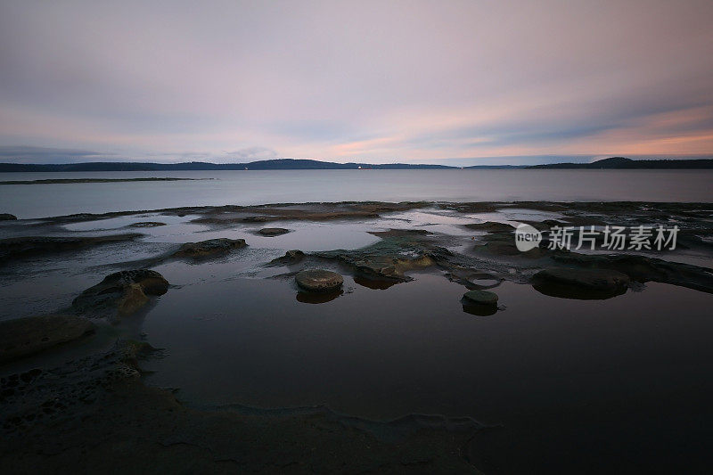 温哥华岛日落