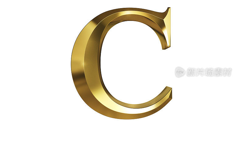 黄金文字C