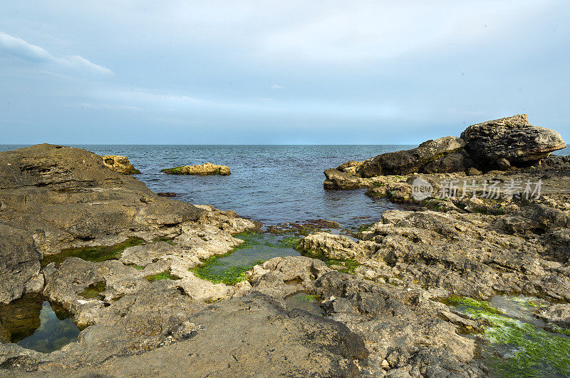 保加利亚北部黑海海岸。