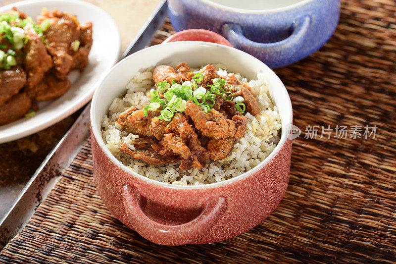 麻辣猪肉炒饭