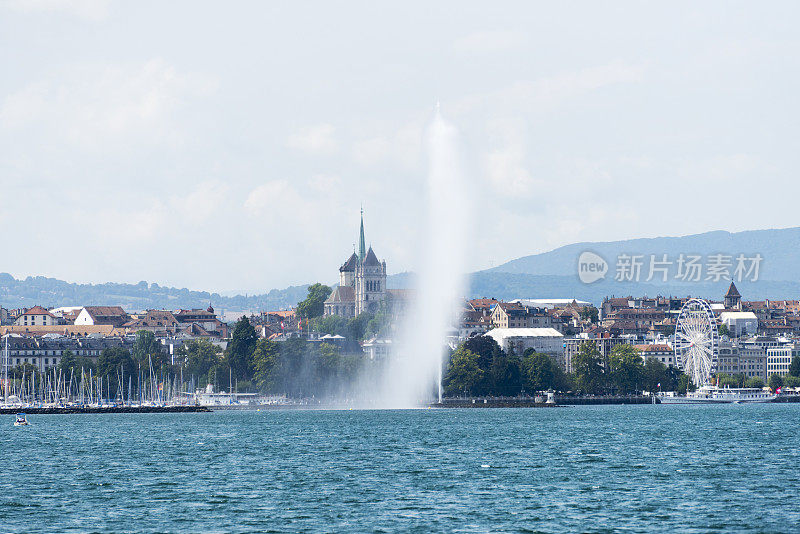 瑞士日内瓦的喷泉