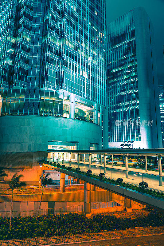 香港国际金融中心二期夜景