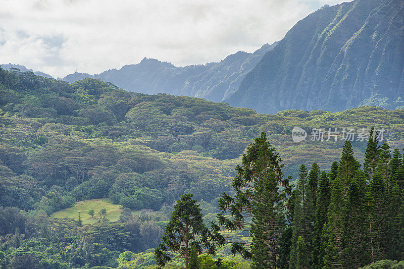 夏威夷瓦胡岛的风景