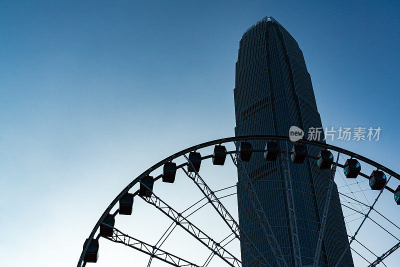 香港摩天楼商业办事处