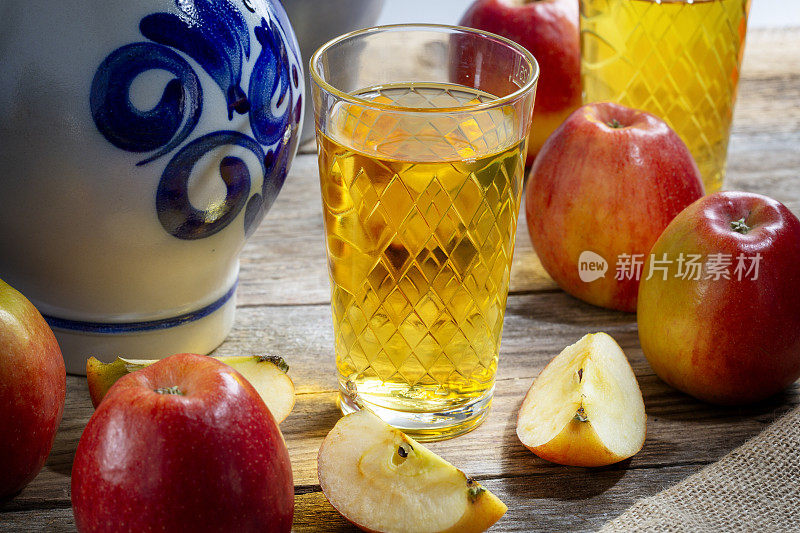 Apfelwein——传统的黑麻酒——苹果酒