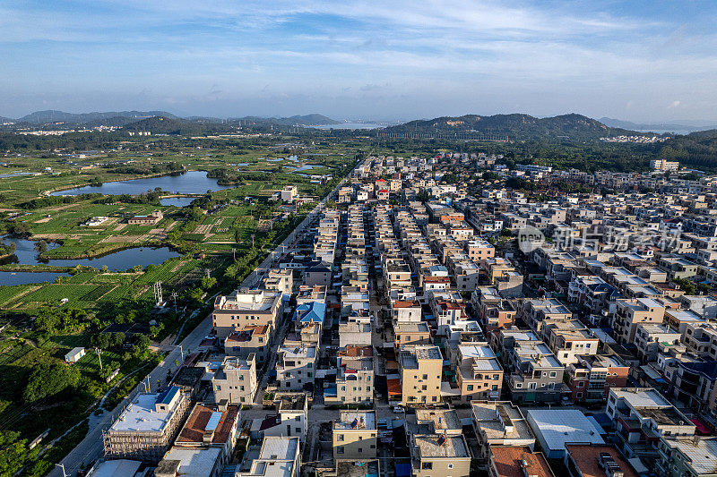 宜居绿色小镇的低层密集住宅