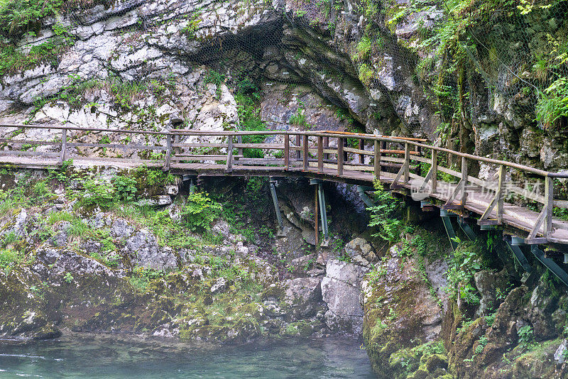 斯洛文尼亚的Vintgar峡谷