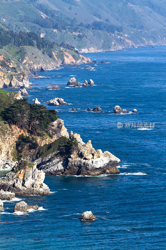 太平洋海岸线，加利福尼亚