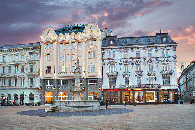 布拉迪斯拉发的主要广场