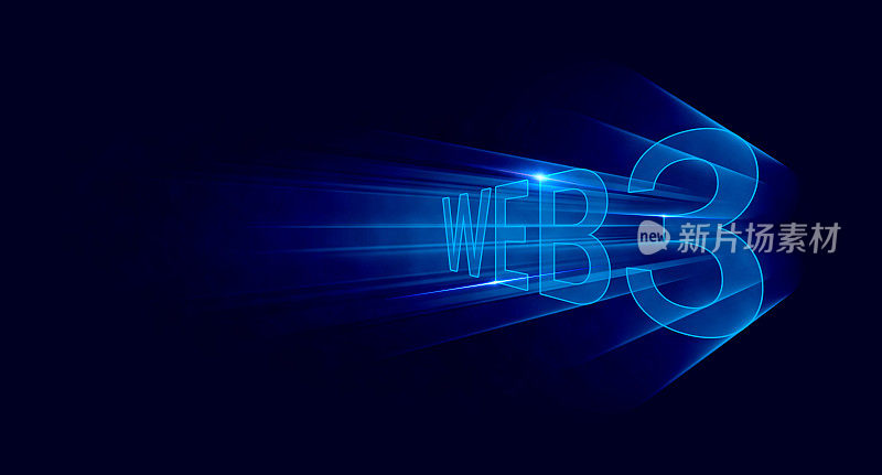 WEB3下一代万维网区块链技术具有去中心化信息、分布式社交网络
