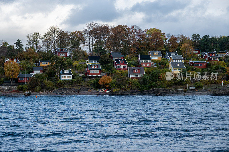 挪威奥斯陆一座岛上的度假屋