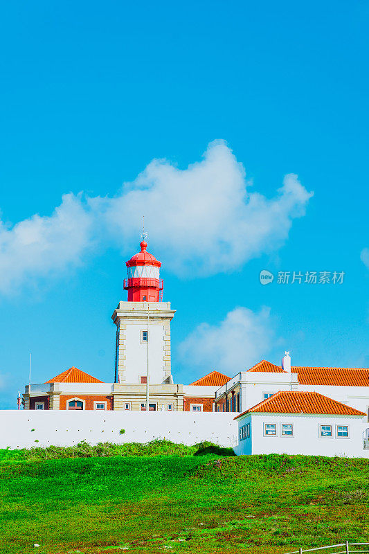 葡萄牙里斯本辛特拉最西欧的罗卡角灯塔
