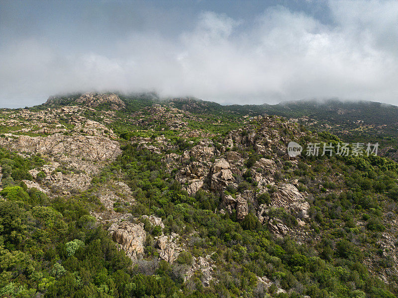 撒丁岛加卢拉的风景