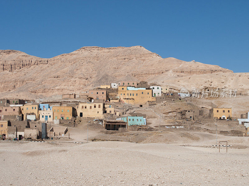 埃及卢克索的一个村庄