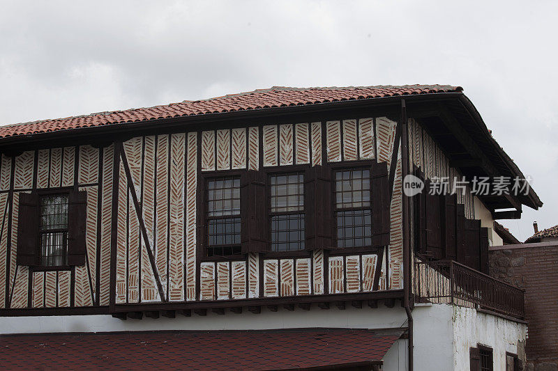 土耳其传统安卡拉的老房子