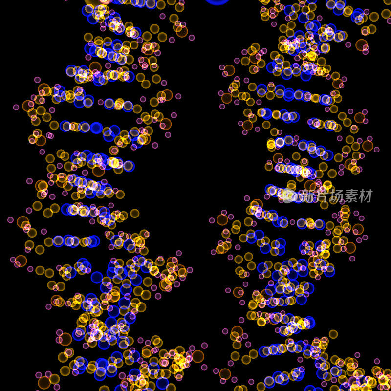 药物模型：发光的DNA