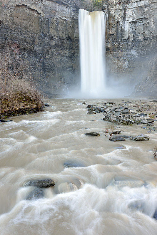 Taughannock瀑布