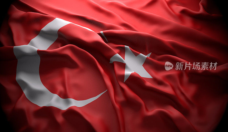 土耳其，安卡拉国家官方国旗