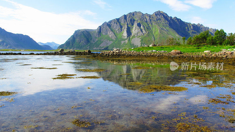 罗浮敦群岛的风景