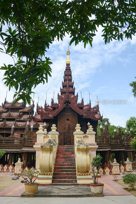 缅甸曼德勒的宾庆寺