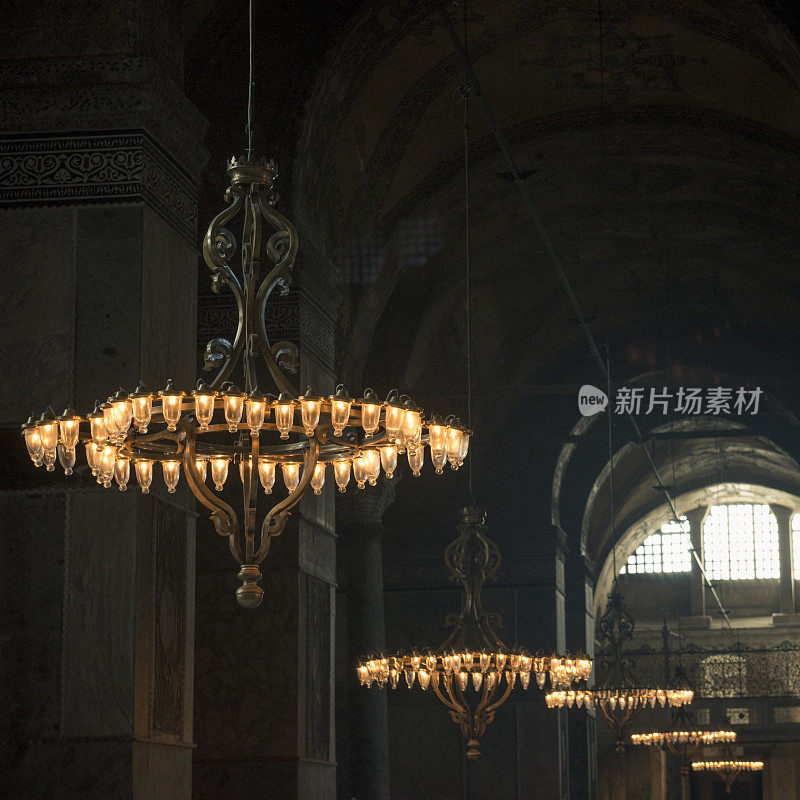 伊斯坦布尔的圣索菲亚清真寺