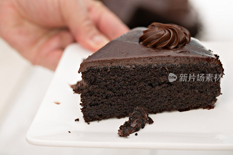吃块巧克力蛋糕吗