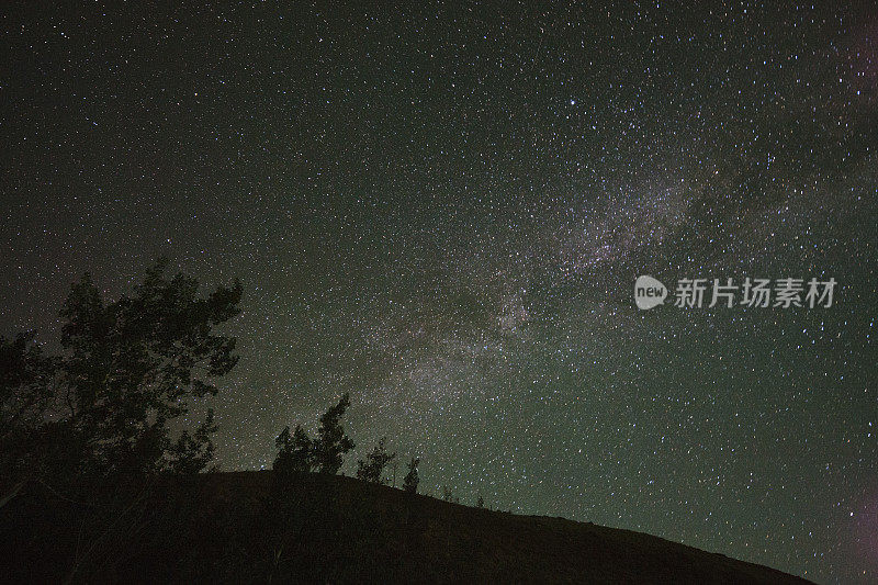 繁星闪烁的夜晚,