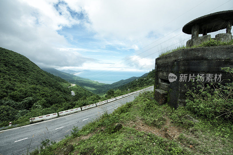 美国药丸盒在越南岘港北部