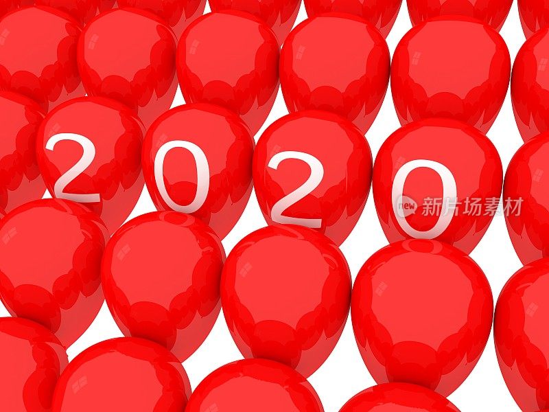 2020个气球