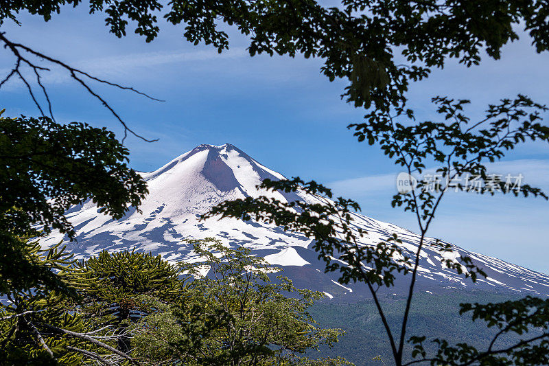 亚伊马火山位于孔吉里奥国家公园森林之中