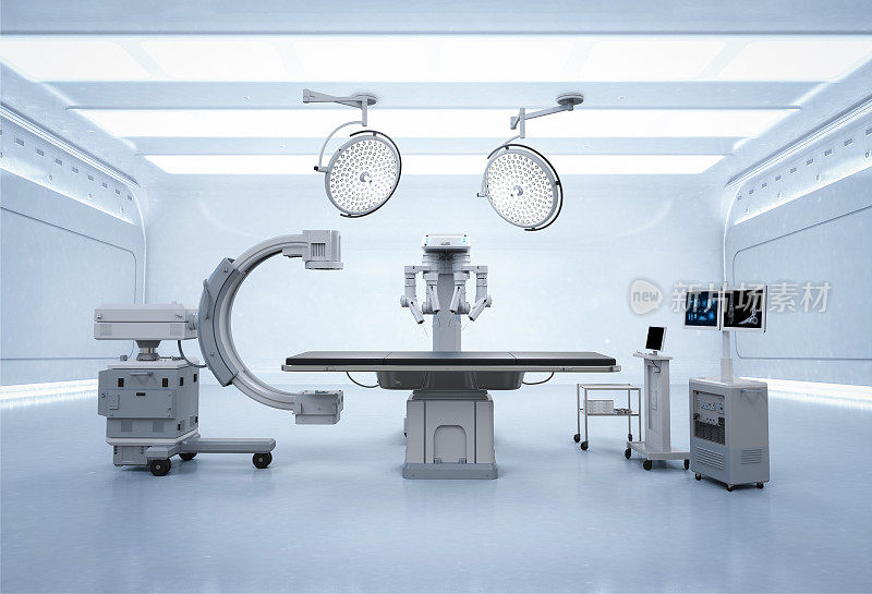 手术室的手术机器人