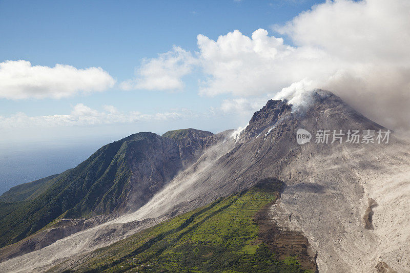 苏弗里埃火山，蒙特塞拉特