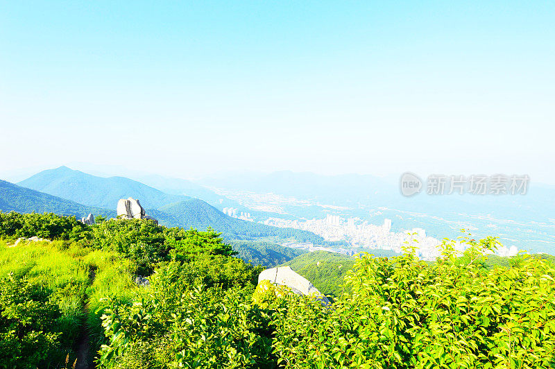 金钟山森林要塞，釜山，韩国