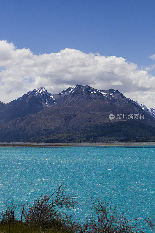 泰卡波湖的风景，新西兰