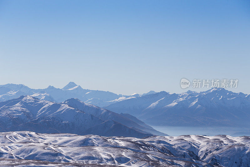 南阿尔卑斯山，新西兰