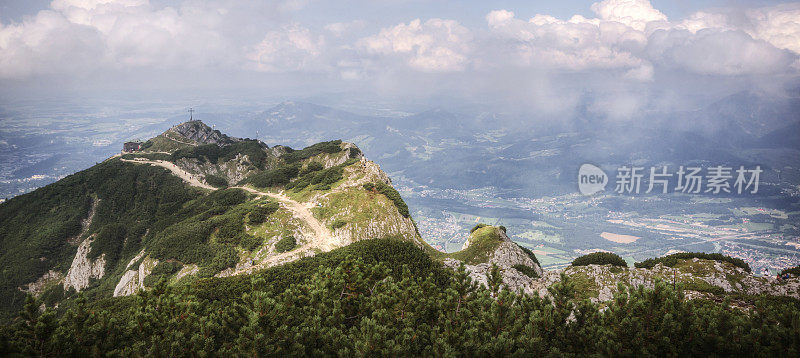 高山山脊