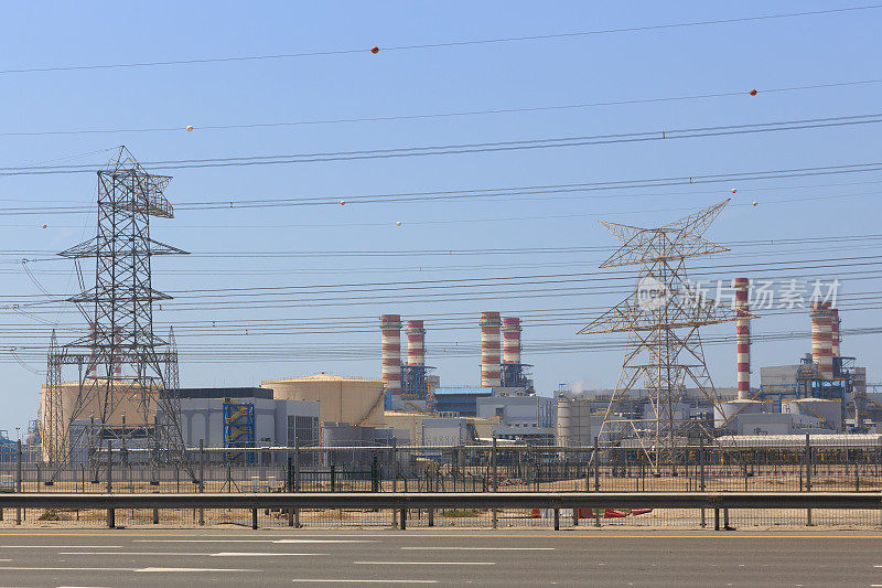 阿联酋迪拜的杰贝阿利发电厂
