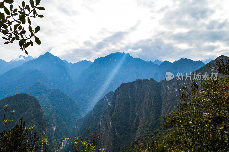 秘鲁安第斯山脉，马丘比丘