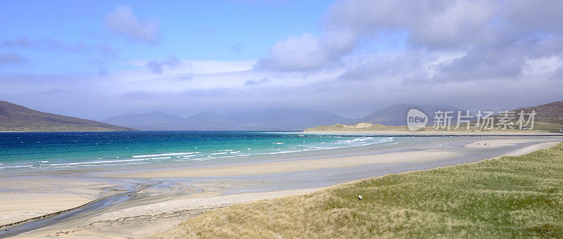 Hebridean海滩做漂流者