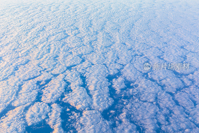 来自空气的云背景