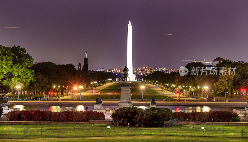 购物中心史密森尼，华盛顿纪念碑，美国格兰特纪念馆