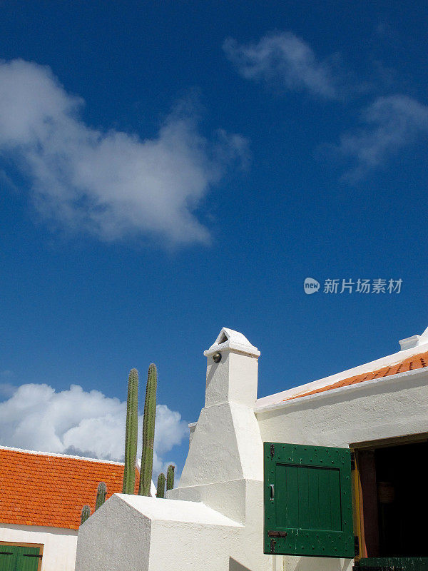 库拉索岛丰富多彩的殖民建筑