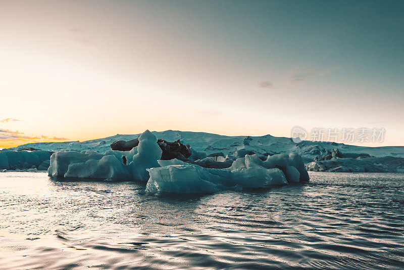 Jokulsarlon冰景观