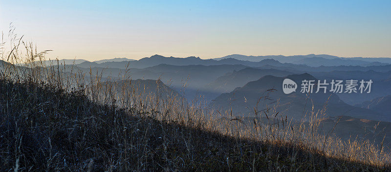 山顶的风景