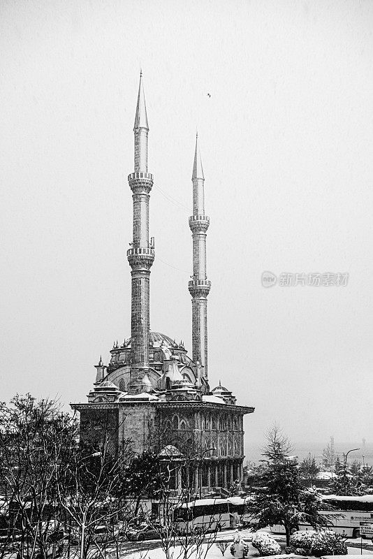 伊斯坦布尔Kadikoy的Haydarpasa清真寺