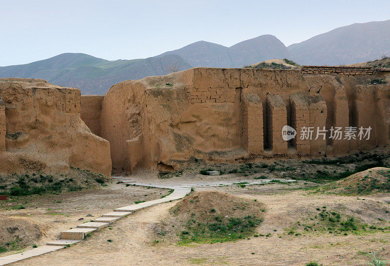 老尼萨，土库曼斯坦-帕提亚城市的大门