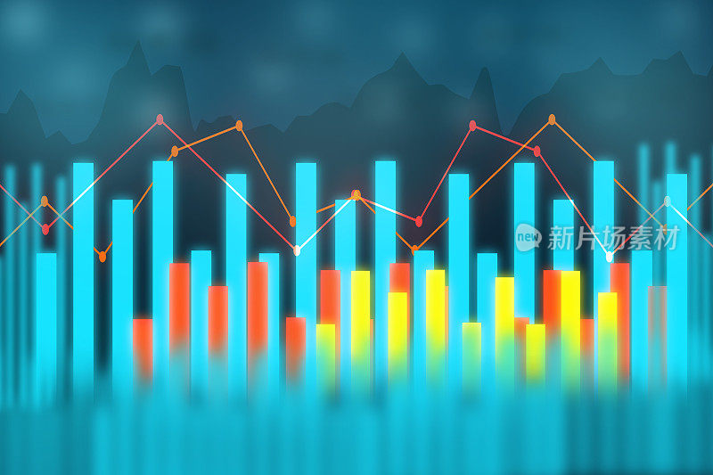 分析销售数据和经济增长图表